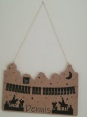 2018083 Aftelbord Sint met naam