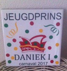 Tegel carnaval prins prinses