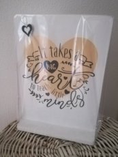 2019064 Tekstbord groot - big heart