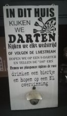 2019075 Dart tekstbord