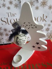 MDF Kerstboom kerstbal 003