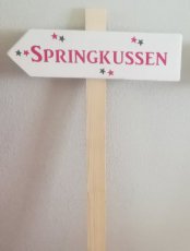 Wegwijzer pijl/bord klein