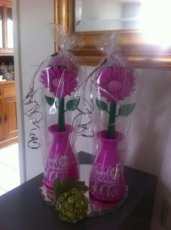 2018018 Bloem in houder afwasborstel