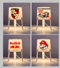 Lamp kinderkamer logo