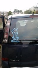 Autosticker Baby Kroon