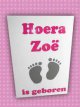 G-BORD001 Gevelbord geboorte 001