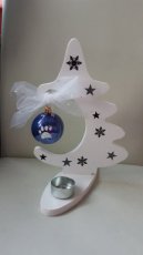 MDF001 MDF Kerstboom kerstbal 001