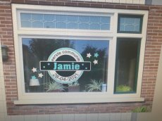 raamstcker communie stempel