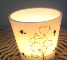 Theelicht ballonnen hart