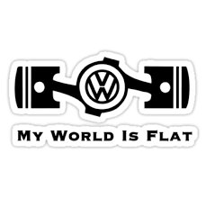 VW001 Autosticker VW