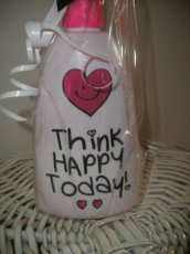 Zeeppompje "think happy today"